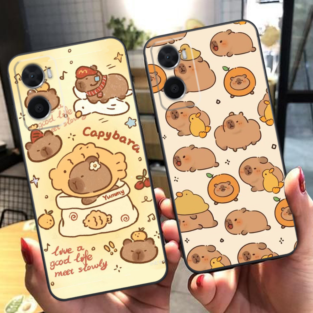 Ốp lưng Oppo A36 / Oppo A76 / Oppo A96 hình capybara hot trend cute giá rẻ/KEY CASE