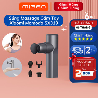 Máy Massage Cầm Tay Momoda SX319 - 4 Đầu mát xa - 4 Chế độ