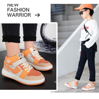 Giày thể thao bé trai,bé gái ,giày cổ cao trẻ em phong cách hàn quốc nhẹ chống trơn  4 -10 tuổi Hot 2024 sale 3.3