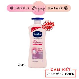 Sữa dưỡng thể Vaseline Healthy White UV Lightening Body Lotion 725ml giúp làm trắng da toàn thân - Hagiang1305
