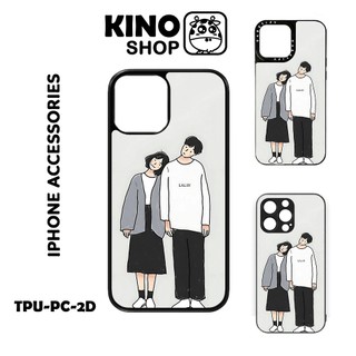 Ốp lưng iPhone KINOSHOP [ OD 195 ] viền dẻo đen silicon TPU chống ố vàng , chống va đập] Xr 15 Pro Max 11 12 13 14 Pro