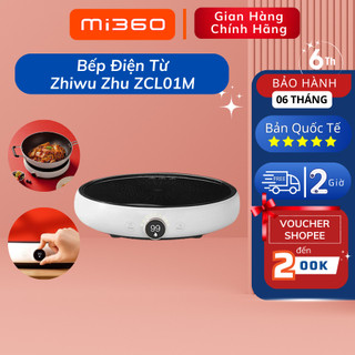 Bếp Điện Từ Xiaomi Zhiwu Zhu ZCL01M - 99 Mức Nhiệt - Kết Nối APP