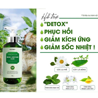 PREMIUM DETOX MASK | Mặt Nạ Thải Độc cho da thường Mediworld (Mẫu Mới)