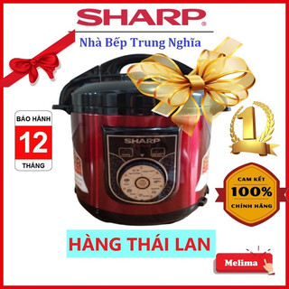 Nồi áp suất điện đa năng 6l sharp ks-1800 / ks-226 bảo hành chính hãng 12 tháng
