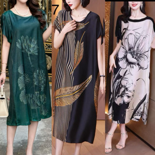 ĐẦM SUÔNG TRUNG NIÊN LỤA CAO CẤP NHIỀU MẪU NHIỀU SIZE THIẾT KẾ KHÔNG ƯNG HOÀN TIỀN