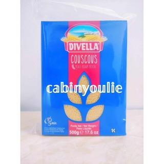 Hạt Couscous Divella Gạo Ý Hộp 500 Gram Eurochamfinefoods