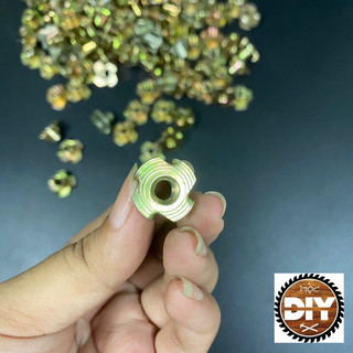 Ốc cấy gỗ ( tán chấu ) có chấu. M6,M8,M10.