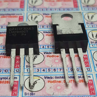 Lm2940-12 lm2940ct-12 lm2940-t12 lm2940 12v to-220 chính hãng