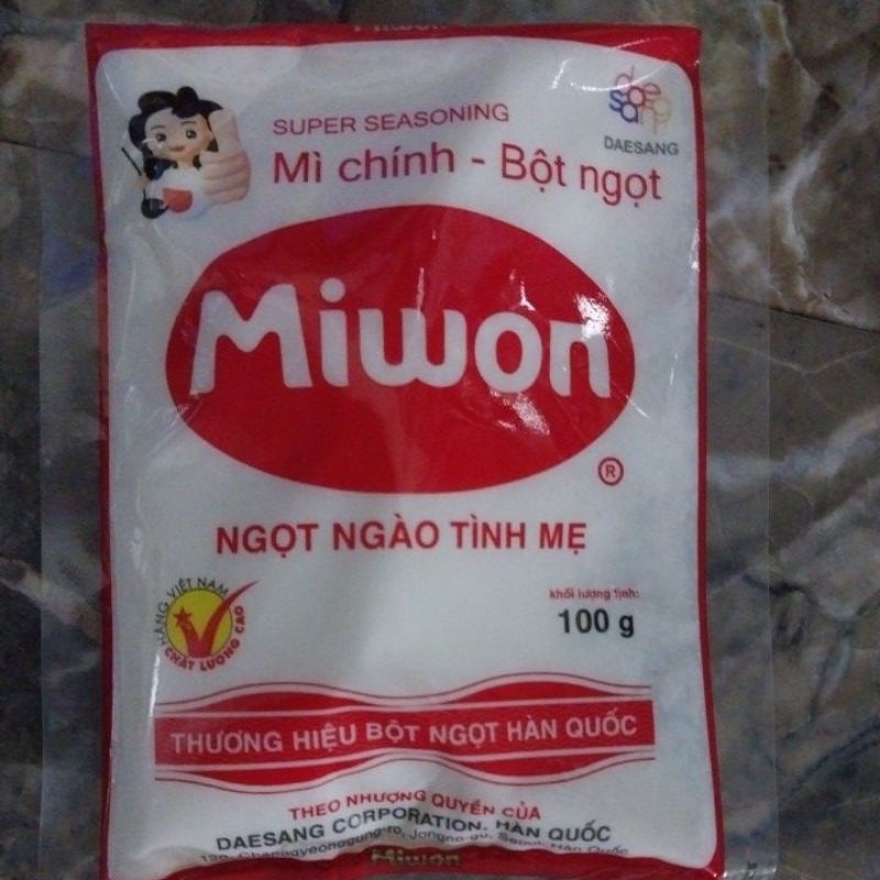 Một Gói Mì Chính Bột Ngọt Miwon 100g