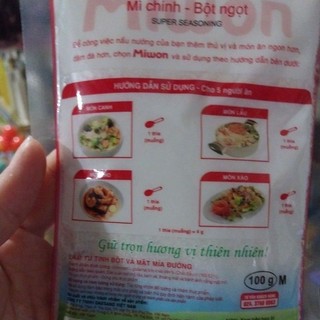 Một Gói Mì Chính Bột Ngọt Miwon 100g