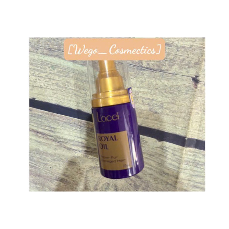 Serum dưỡng bóng tóc Lacei tím 70ml [Wego_Cosmectics]