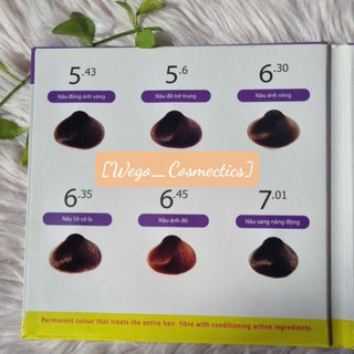 Nhuộm trái dừa 16 Power phủ bạc [Wego_Cosmectics]