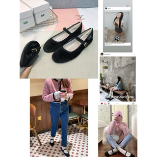Grove ballet flat - Giày bệt nhung siêu hot [Có Sẵn]
