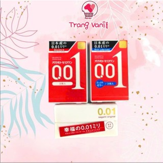 Bao Cao Su OKAMOTO Siêu Mỏng 0.01 Nội Địa Nhật