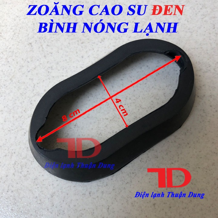 Zoăng cao su Đen Bình Nóng Lạnh
