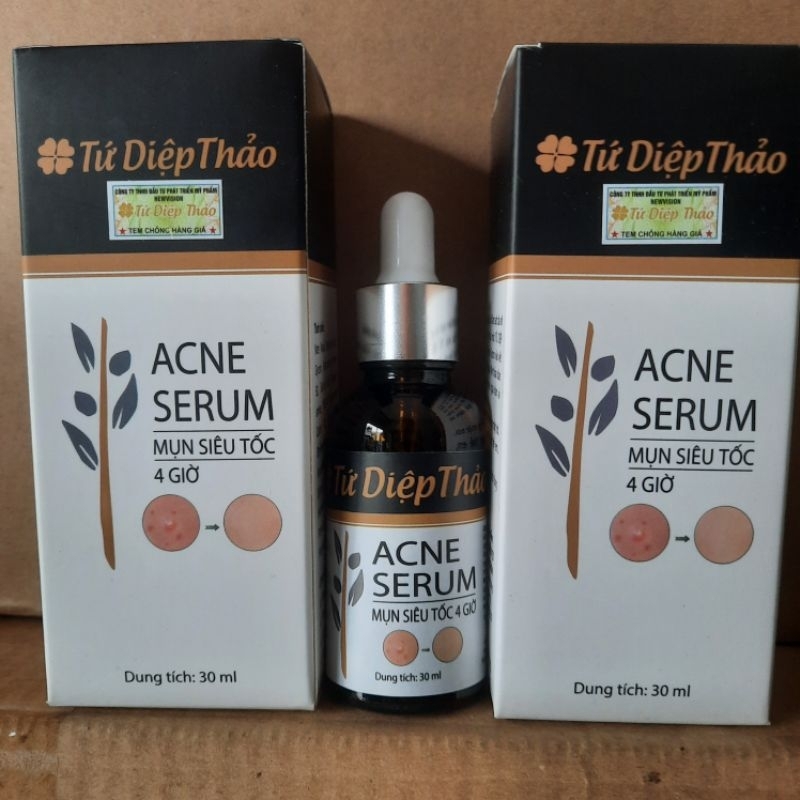 serum mụn siêu tốc Tứ Diệp Thảo
