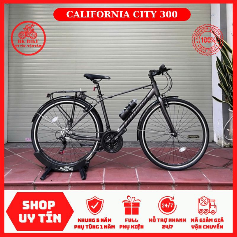 Xe Đạp CALIFORNIA CITY 300 • Khung nhôm, groupset Shimano EF500