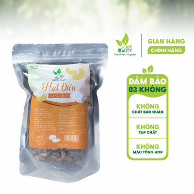 Hạt Điều Rang Muối VietHealthy - Túi 500g