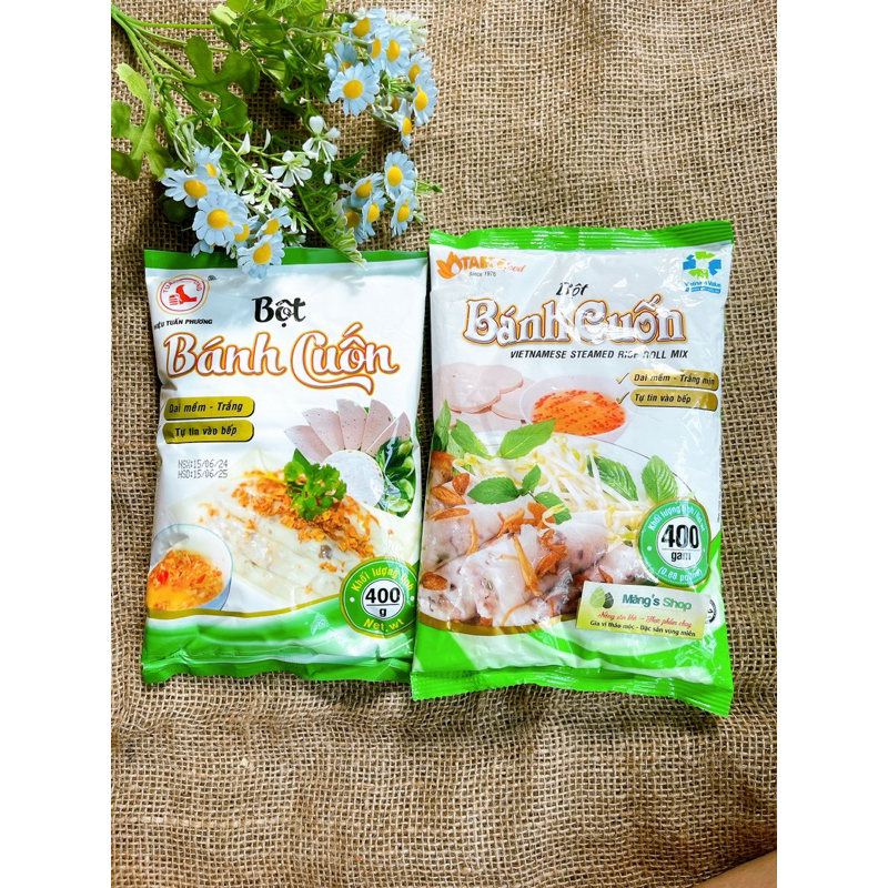Bột bánh cuốn mềm dẻo gói 400g