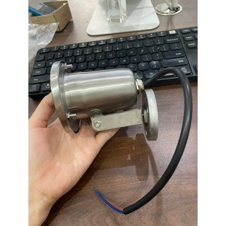 Đèn LED âm nước 3W đế hắt điện 12VAC- 24VAC Chống Nước trang trí đài phun nước hồ cá bể tiểu cảnh sân vườn hòn non bộ
