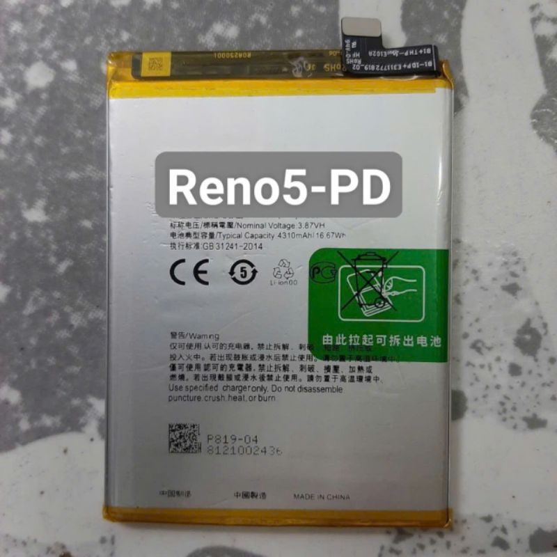 Pin thay thế Oppo Reno5