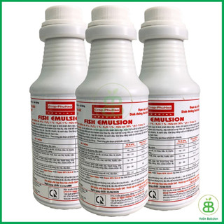 Phân Đạm Cá Fish Emulsion, Phân Cá Hữu Cơ Dành Cho Hoa Hồng, Rau Củ Quả, Cô Đặc Mỹ Vuonbabylon - Chai 250ml
