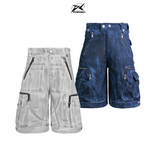 Quần Short Jean Nam Nữ PC Brand Phong Cách - OCEAN CURRENTS - S/S24 OCEAN CURRENTS