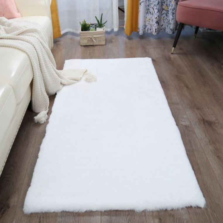 Thảm Lông Trắng Ngắn Mịn Chụp Ảnh Sản Phẩm