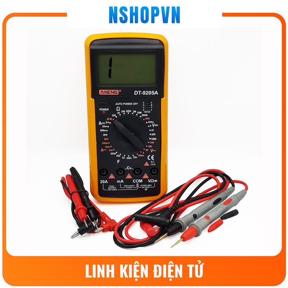 Đồng Hồ Đo Điện DT-9205A