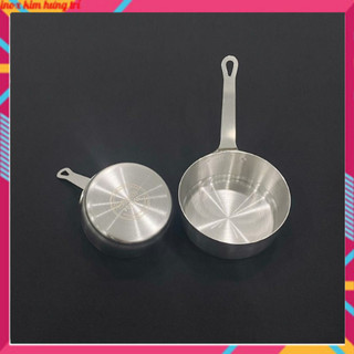 Chén INOX Đựng Nước Chấm, Rót Sốt Có Tay Cầm