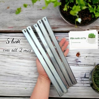 5 lưỡi cưa sắt Tiệp 2 mặt