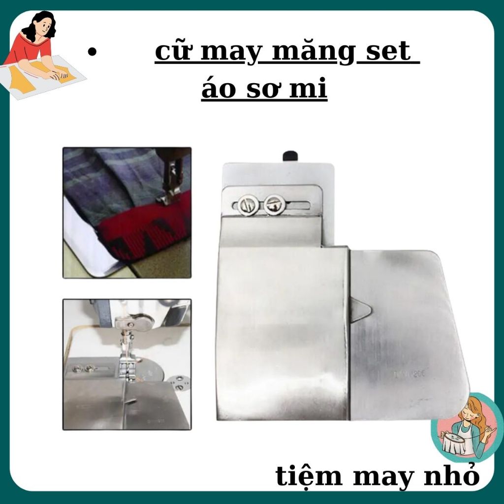 cữ may măng séc áo sơ mi- hot -FREESHIP