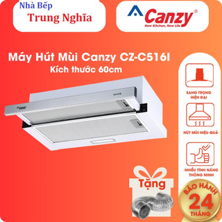 Máy hút mùi âm tủ canzy cz-c517i và cz-c516i 🎁tặng kèm ống bạc ✅ bảo hành lỗi 1 đổi 1 chính hãng