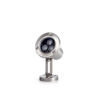 Đèn LED âm nước 3W đế hắt điện 12VAC- 24VAC Chống Nước trang trí đài phun nước hồ cá bể tiểu cảnh sân vườn hòn non bộ