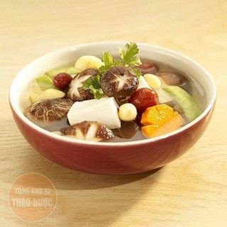 Nấm đông cô Nhật Bản khô 500g, tai nấm to trắng, thơm ngon, dùng nấu canh dưỡng sinh, nấu nước dashi