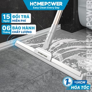 Cây Gạt Nước Sàn Nhà Đa Năng Homepower - Chổi Gạt Kính Lưỡi Gạt Silicon Xoay 180 Độ