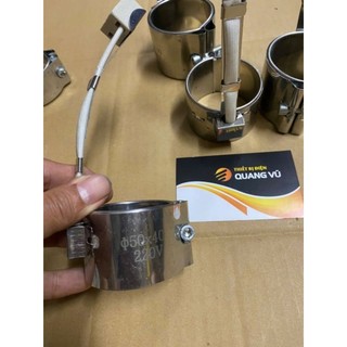 vòng ốp nhiệt phi 50 ,phi 55 điện 220v