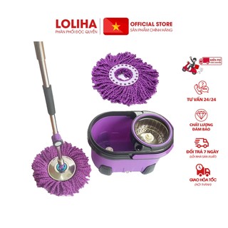 ⛔FREESHIPXTRA⛔ Bộ lau nhà đa năng (TẶNG 1 BÔNG LAU - LOẠI CHỮ NHẬT)