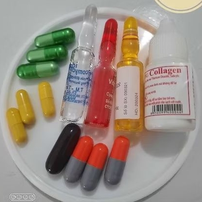 set kích trắng chống dị ứng body