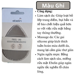 Miếng rửa mặt Silicon Ebelin Đức