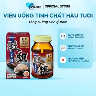  Tăng cường sinh lý nam bổ thận tráng dương ✅Chính hãng✅ Viên uống tinh chất hàu tươi Orihiro tăng cường sinh lý nam 