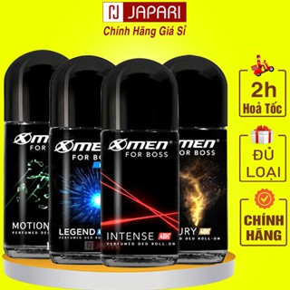 Lăn Khử Mùi Nam Xmen For Boss 40ml CHÍNH HÃNG - Lăn Nách Khử Mùi Hôi Cơ Thể Nam, Ngăn Mồ Hôi Nách, Lăng Khử Mùi - JAPARI