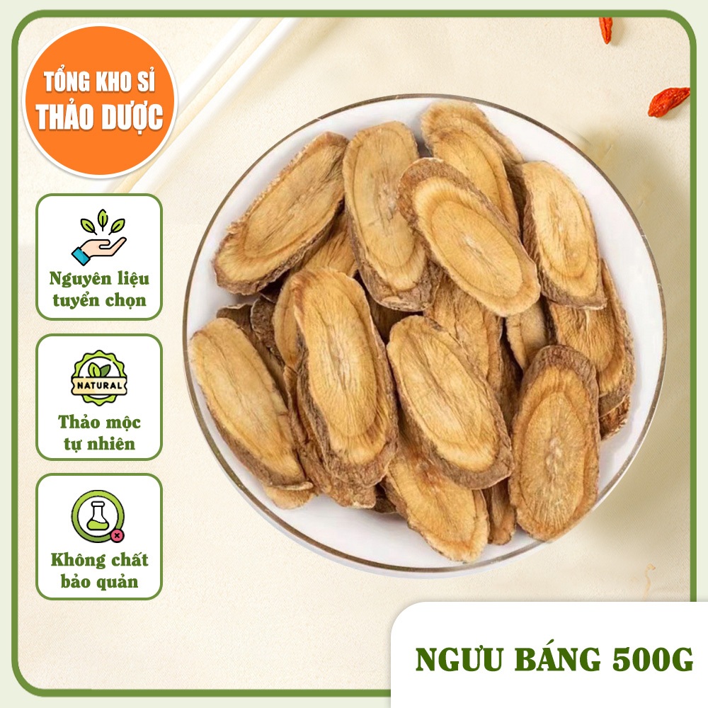 Ngưu báng 500g (Rễ ngưu báng khô,thơm,sạch)