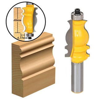 Mũi phay gỗ ❤️FREESHIP❤️ phào chỉ nổi 4 phân - Mũi soi chỉ nổi cốt 12.7mm