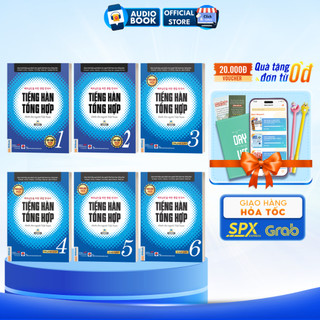  Sách - Tiếng Hàn Tổng Hợp Dành Cho Người Việt Nam Tập 1-6 Giáo Trình Kèm Sách Bài Tập  Mua Lẻ Tùy Chọn  