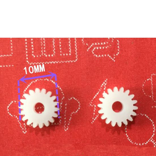 Bánh răng 18 răng trục 3mm giá 1 chiếc