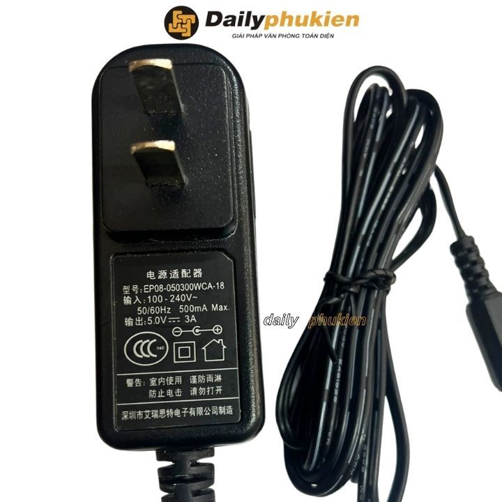 Adapter nguồn Ti vi Box 5V chân nhỏ dailyphukien