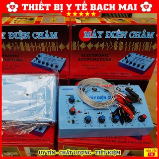 Máy Châm Cứu 5 Giắc Việt Nam [Màu Xanh]