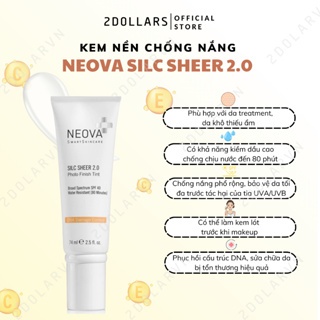 Kem Chống Nắng Nâng Tông Neova Spf 40/Spf 44