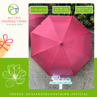 (PT012) Ô Dù cầm tay cán thẳng (màu trơn)